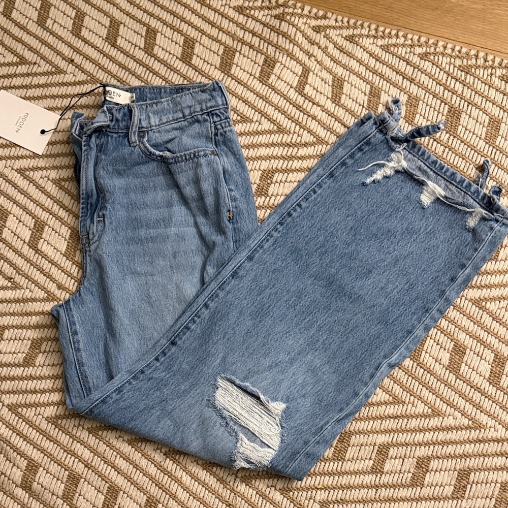 Hidden Distressed Logan Dad Jean size 28